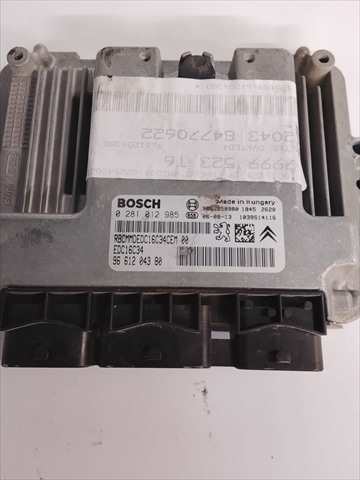 Foto 2ª: Centralita Motor ECU Peugeot 307 1.6 HDI [D/9HY] (2006)