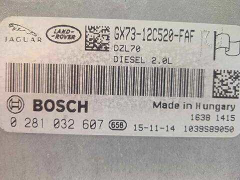 Foto 4ª: Centralita Motor ECU Land Rover Evoque 2.0 TD4 CAT 150CV 110KW [204DTD] (2016)