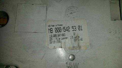 Foto 4ª: Cuadro de Instrumentos Mercedes Vito 79CV 58KW