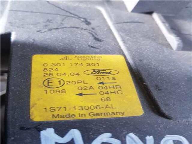 Foto 3ª: Faro Izquierdo Ford Mondeo 2.0 TDCI [FMBA]