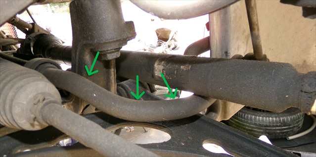 Foto 2ª: Barra Estabilizadora Delantera Volkswagen Touran 1.9 TDI 2003-2006 [AVQ] (2004)