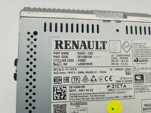 Foto 4ª: Pantalla Multifuncion Dacia Sandero 1.0 TCE 90 91CV 67KW [H4D 470] (2021)