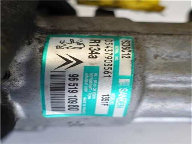Foto 3ª: Compresor Aire Acondicionado Peugeot 307 1.6 HDI 110 109CV 80KW [9HY (DV6TED4)] (2005)