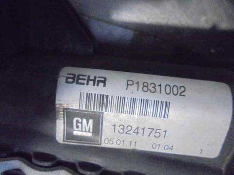Foto 3ª: Intercooler Opel Insignia COSMO BERLINA 160CV 118KW [A20DTH] (2011)