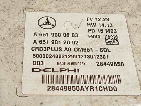 Foto 4ª: Centralita Motor ECU Mercedes Clase C 160 C 220 D 205.304) COUPE 170CV 125KW [651921] (2016)