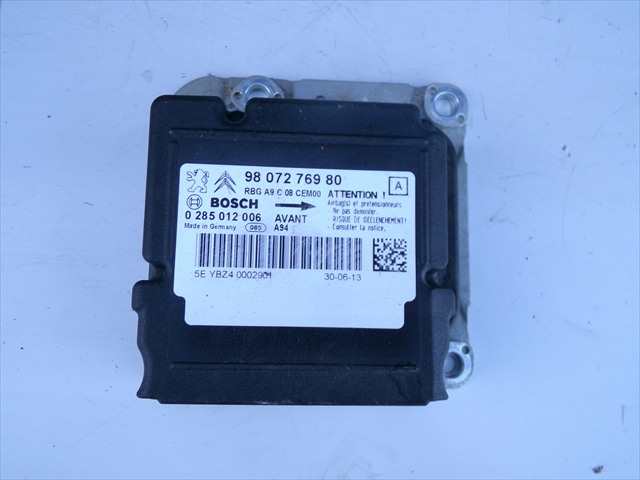 Centralita Airbag Peugeot 2008 1.6 HDI 2013-2016