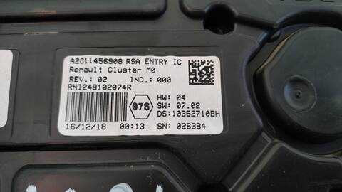 Foto 3ª: Cuadro de Instrumentos Dacia Duster ACCESS 115CV 84KW [H4M D7] (2019)