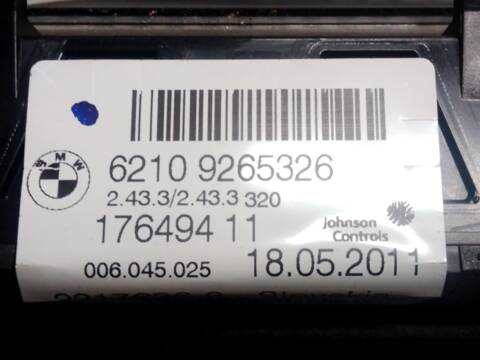 Cuadro de Instrumentos Bmw X3 XDRIVE 20 D