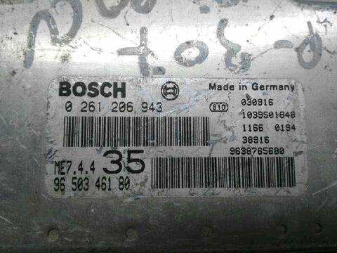 Foto 2ª: Centralita Motor ECU Peugeot 307 VERSION INDEFINIDA