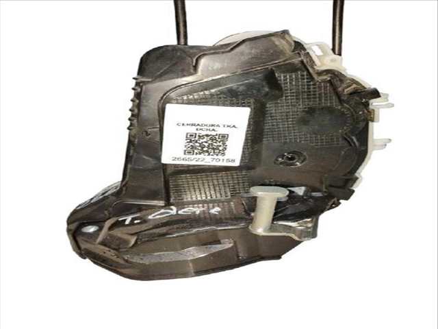 Foto 3ª: Cerradura Puerta Trasera Derecha Toyota Yaris 1.3 NSP130_ NSP130) (2010)