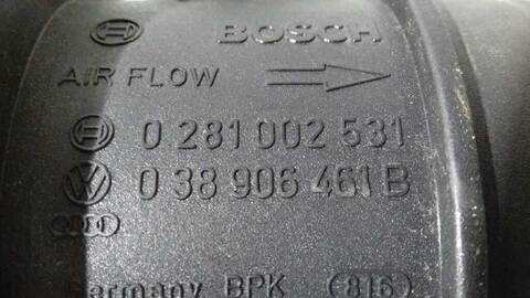 Foto 3ª: Caudalimetro Volkswagen Golf 1.9 TDI BERLINA 105CV 77KW [BKC] (2004)