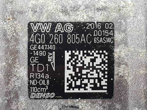 Foto 2ª: Compresor Aire Acondicionado Audi A6 2.0 TDI ULTRA