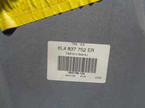 Foto 3ª: Elevalunas Eléctrico Delantero Derecho Seat Cordoba 1.9 TDI BERLINA 100CV 74KW [AXR] (2009)