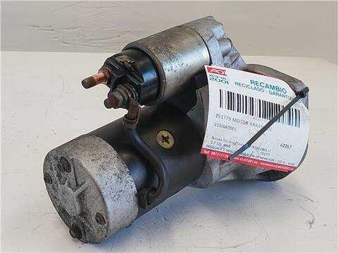 Foto 2ª: Motor de Arranque Nissan Terrano 2.7 TDI 4WD 125CV 92KW [TD27TI] (2006)