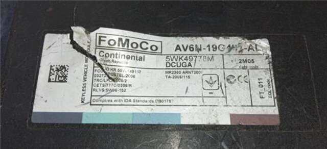 Modulo Confort BCM Ford Focus 2.0 SPORT [2.0 LTR. - 120 KW TDCI CAT]