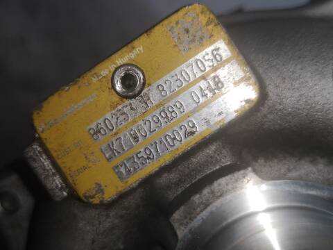 Foto 3ª: Turbocompresor Dacia Sandero K9K796 (2010)