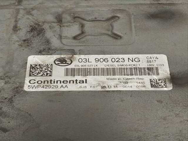 Foto 3ª: Centralita Motor ECU Skoda Fabia 1.6 TDI 75CV 55KW [CAY] (2011)