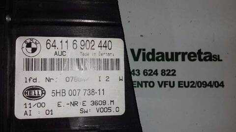 Foto 3ª: Mando Climatizador Bmw Serie 3 315 2.0 16V DIESEL CAT BERLINA 136CV 100KW [20-4D-1] (2000)