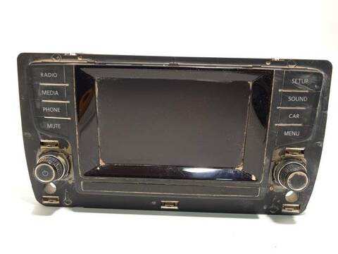 Foto 3ª: Pantalla Multifuncion Volkswagen Golf ADVANCE BLUEMOTION 105CV 77KW [CLHA] (2014)