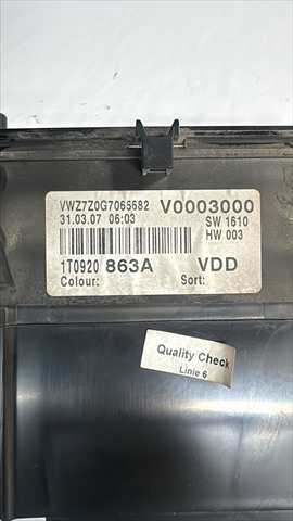 Foto 2ª: Cuadro de Instrumentos Volkswagen Caddy 1.9 D [D/BSU] (2007)