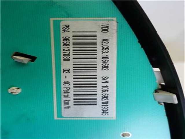 Foto 3ª: Cuadro de Instrumentos Peugeot 407 1.8 16V 125CV 92KW [6FY (EW7A)] (2006)