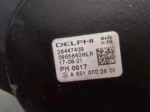 Foto 3ª: Bomba Inyeccion Mercedes Clase A 140 2.1 CDI CAT 170CV 125KW [651930] (2012)