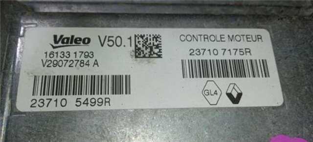 Centralita Motor ECU Renault Captur 0.9 DYNAMIQUE [0.9 LTR. - 66 KW TCE ENERGY]