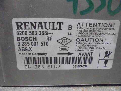 Foto 3ª: Centralita Airbag Renault Clio AUTHENTIQUE 68CV 50KW [K9K M7] (2006)