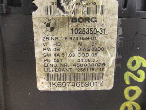 Foto 2ª: Cuadro de Instrumentos Bmw Serie 3 315 204D4 BERLINA (2005)