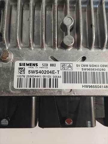 Foto 2ª: Centralita Motor ECU Peugeot 407 2.0 HDI [D/RHR] (2005)