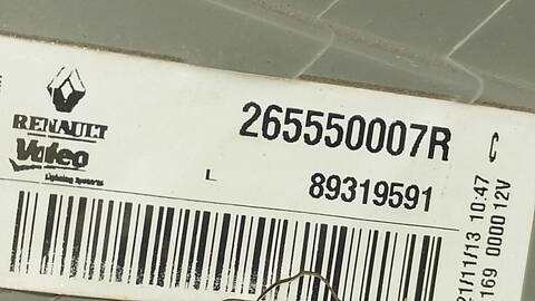 Foto 4ª: Piloto Trasero Izquierdo Renault Megane BUSINESS BERLINA 110CV 81KW III BERLINA 5 P [K9K636] (2014)