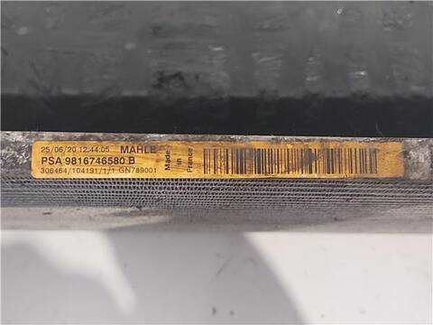 Foto 3ª: Radiador Calefaccion A.A. Peugeot 508 1.5 ACTIVE PACK 131CV 96KW [YHZ] (2020)
