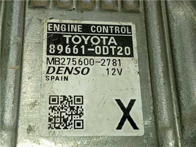 Centralita Motor ECU Toyota Yaris HÍBRIDO HYBRID CITY [HÍBRIDO 74 KW ( 1.5 LTR. - 55 KW 16V)]