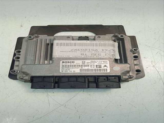 Centralita Motor ECU Peugeot 3008 1.6 HDI FAP CAT 9HZ - DV6TED4) 109CV 80KW