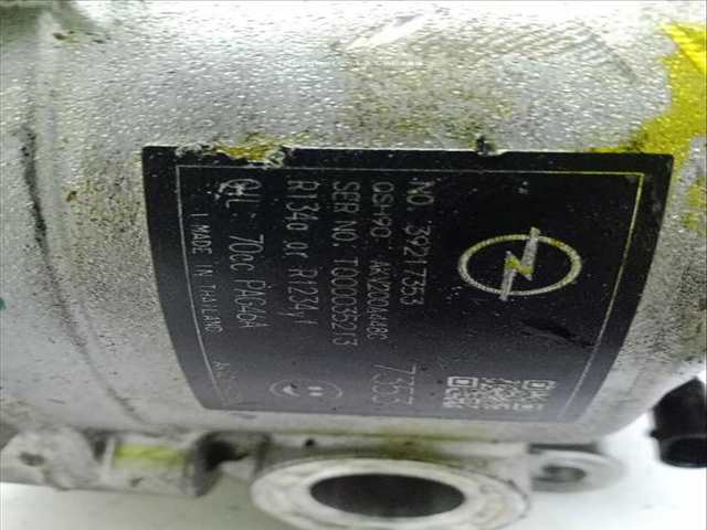 Foto 2ª: Compresor Aire Acondicionado Opel Astra 1.5 CRDI 68) [F 15 DVC] (2015)