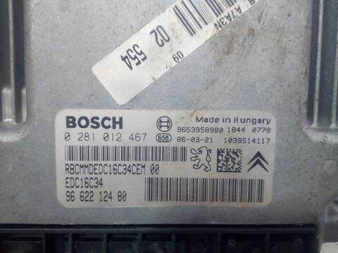 Foto 2ª: Centralita Motor ECU Peugeot 207 XS 90CV 66KW [9HX] (2006)