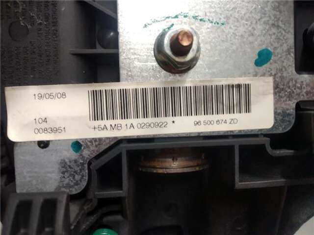 Foto 3ª: Airbag Delantero Izquierdo Peugeot 207 1.4 CONFORT [1.4 LTR. - 54 KW] [KFV / TU3A]