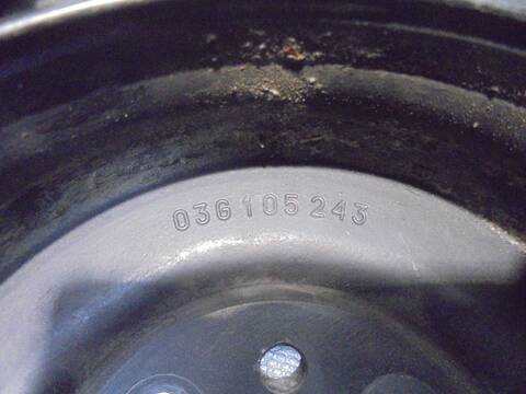 Foto 3ª: Cigüeñal Volkswagen Passat 2.0 TDI BERLINA 140CV 103KW [CBA] (2009)