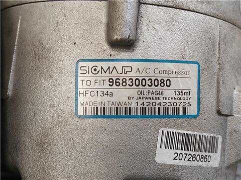 Foto 3ª: Compresor Aire Acondicionado Peugeot 407 1.6 SPORT 109CV 80KW [9HZ Ó 9H01] (2009)