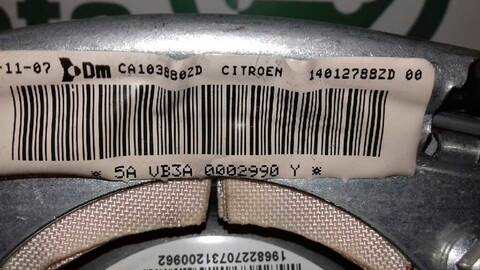 Foto 3ª: Airbag Delantero Izquierdo Citroen Jumpy HDI 90 27 L1H1 FURG. 90CV 66KW [9HU] (2007)