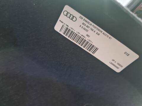 Foto 2ª: Bandeja Trasera Audi A1 25 TFSI BASICO 95CV 70KW [DLAC] (2022)