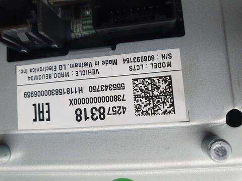 Foto 3ª: Sistema GPS Opel Astra SELECTIVE START/STOP 105CV 77KW [B10XFT] (2018)