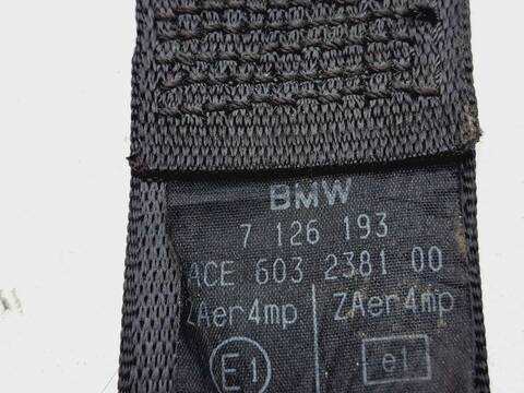 Foto 4ª: Cinturón Delantero Derecho Bmw Serie 3 315 320D BERLINA 150CV 110KW [20-4D-4 D] (2003)