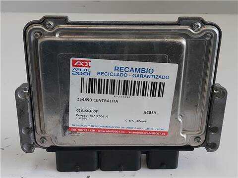 Centralita Motor ECU Peugeot 207 1.4 16V 95CV 70KW