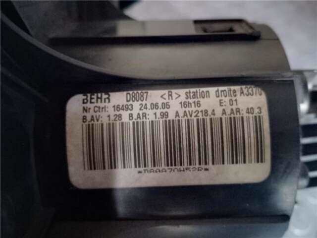 Foto 2ª: Calefacción Opel Zafira 1.9 ENJOY [1.9 LTR. - 110 KW 16V CDTI CAT (Z 19 DTH - LRD)]