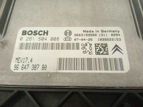 Foto 2ª: Centralita Motor ECU Peugeot 207 XS 120CV 88KW [5FW] (2007)