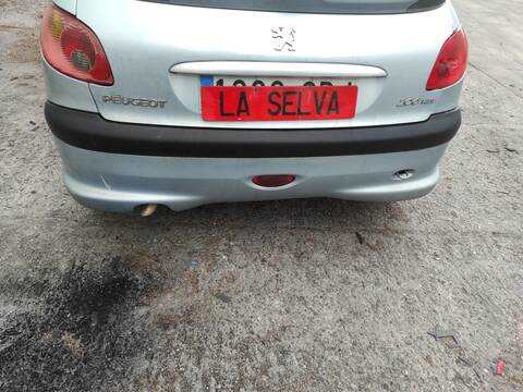 Paragolpes Trasero Peugeot 206 8HX