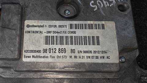 Foto 3ª: Pantalla Multifuncion Peugeot 508 9HD (2012)