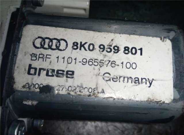 Elevalunas Eléctrico Delantero Izquierdo Audi A4 2.0 BASIS [2.0 LTR. - 105 KW 16V TDI]