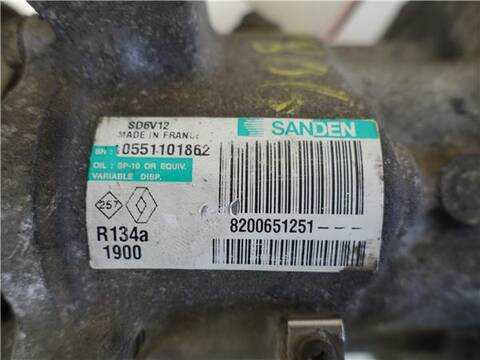 Foto 3ª: Compresor Aire Acondicionado Nissan Micra 1.5 DCI 86CV 63KW [D-K9K EURO] (2008)